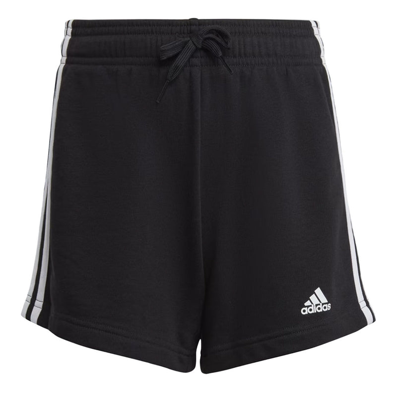 adidas - Girls' (Junior) Essentials 3-Stripes Shorts (IC3631)