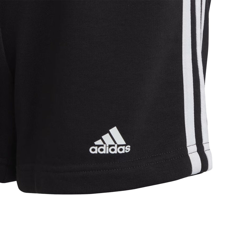adidas - Girls' (Junior) Essentials 3-Stripes Shorts (IC3631)