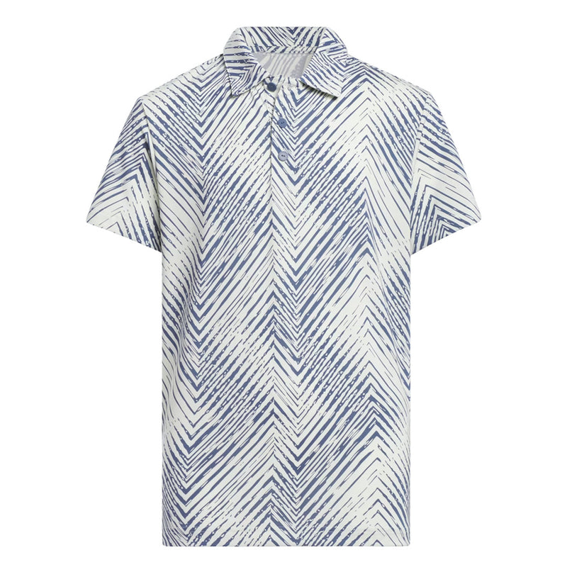 adidas - Kids' (Junior) Herringbone Scripted Polo (IM8255)
