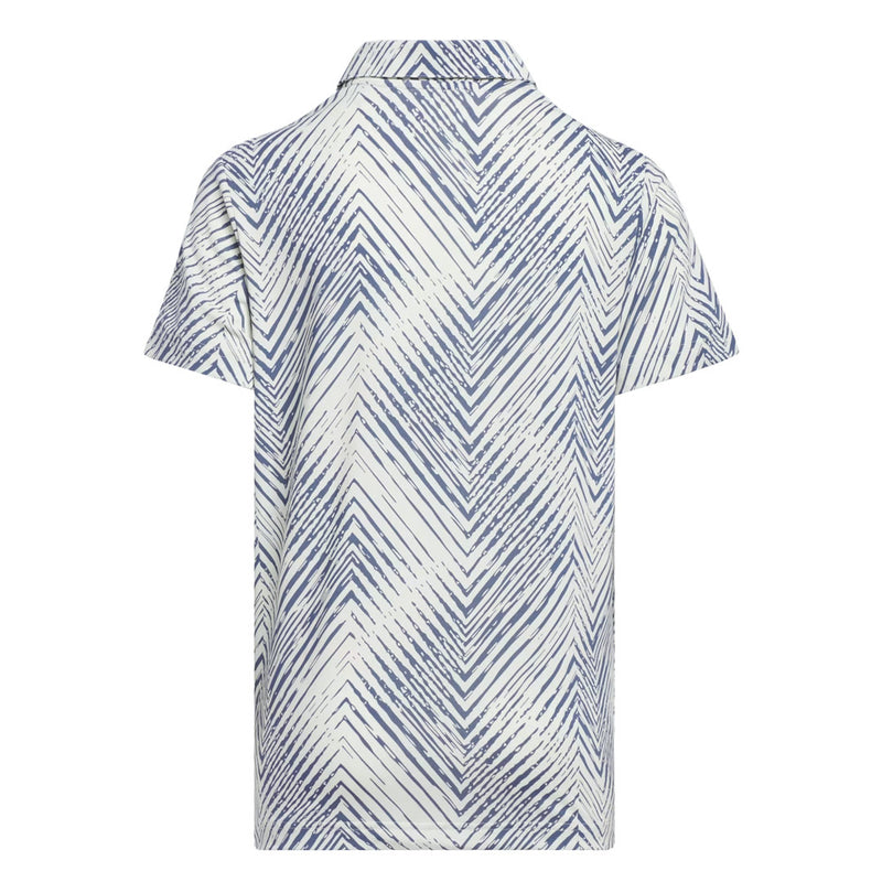 adidas - Kids' (Junior) Herringbone Scripted Polo (IM8255)