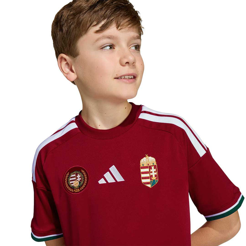 adidas - Kids' (Youth) Hungary 26 Home Jersey (JZ6977)