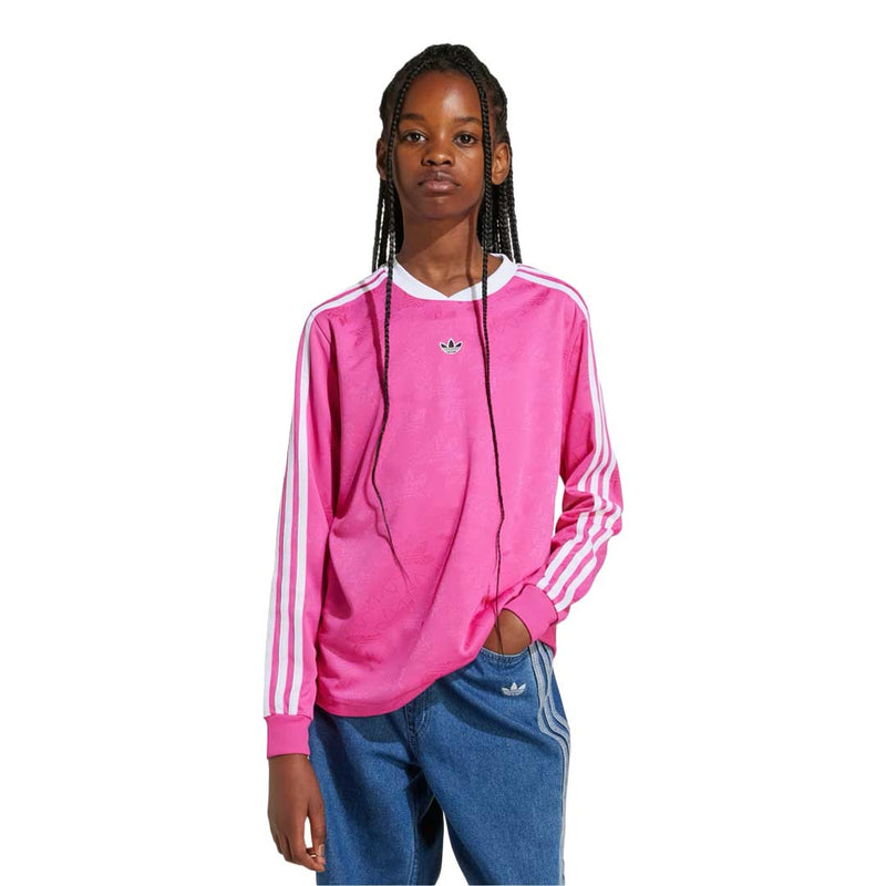 adidas - Kids' (Junior) Jaquard Long Sleeve Top (JW2845)