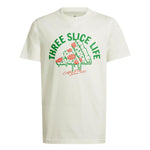 adidas - Kids' (Junior) Lounge Pizza Graphic T-Shirt (JI6678)
