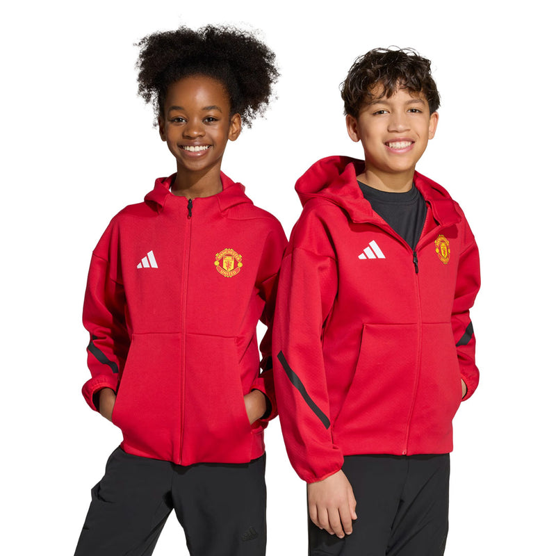 adidas - Kids' (Junior) Manchester United Z.N.E. Anthem Jacket (JN2899)