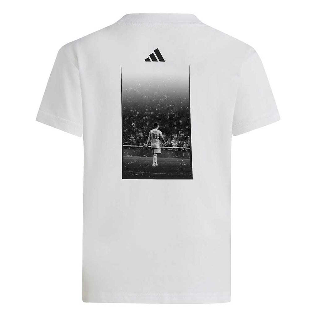 adidas - Kids' (Junior) Messi Short Sleeve T-Shirt (JM8499)