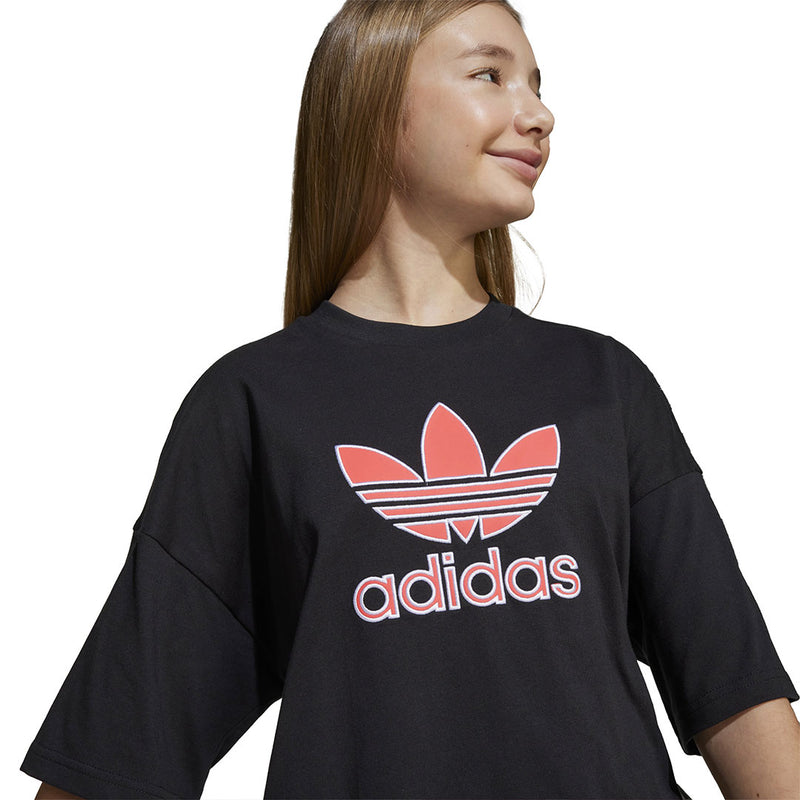 adidas - Kids' (Junior) Oversize Trefoil T-Shirt (JV7777)