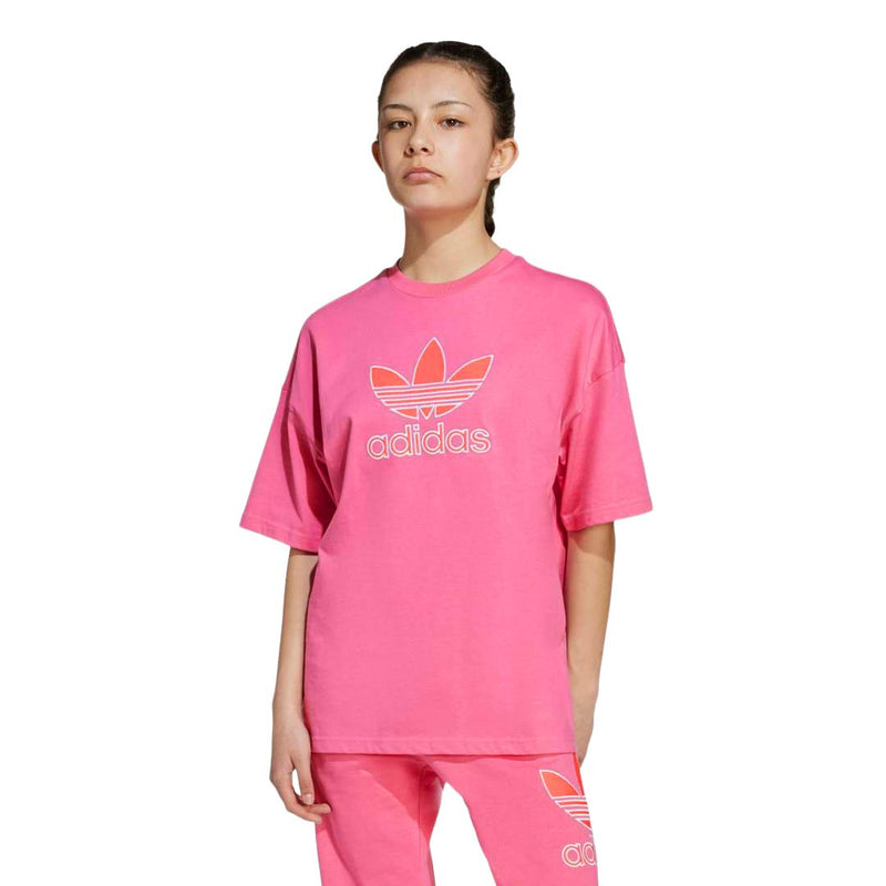 adidas - Kids' (Junior) Oversize Trefoil T-Shirt (JV8559)