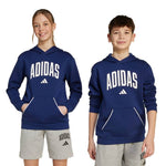 adidas - Kids' (Junior) Seasonals Essentials Collegiate Typography Hoodie (JV7338)