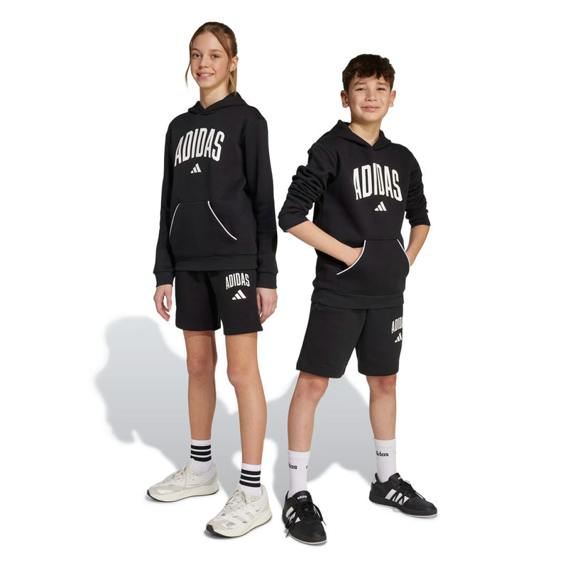adidas - Kids' (Junior) Seasonals Essentials Collegiate Typography Shorts (JM1537)