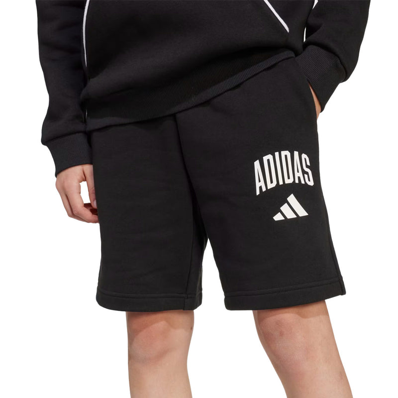 adidas - Kids' (Junior) Seasonals Essentials Collegiate Typography Shorts (JM1537)