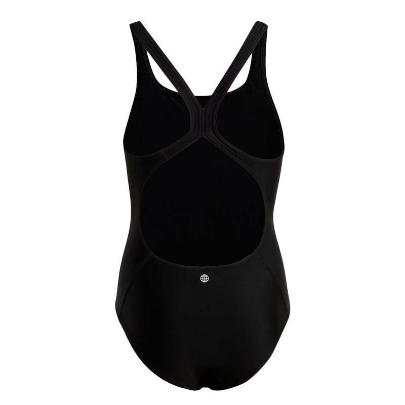 adidas - Kids' (Junior) Solid Small Logo Swimsuit (HR7477)