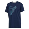 adidas - Kids' (Junior) Sport T-Shirt (GC3573 BLU)