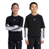 adidas - Kids' (Junior) Street Jam 2-in-1 Long Sleeve T-Shirt (IV7049)