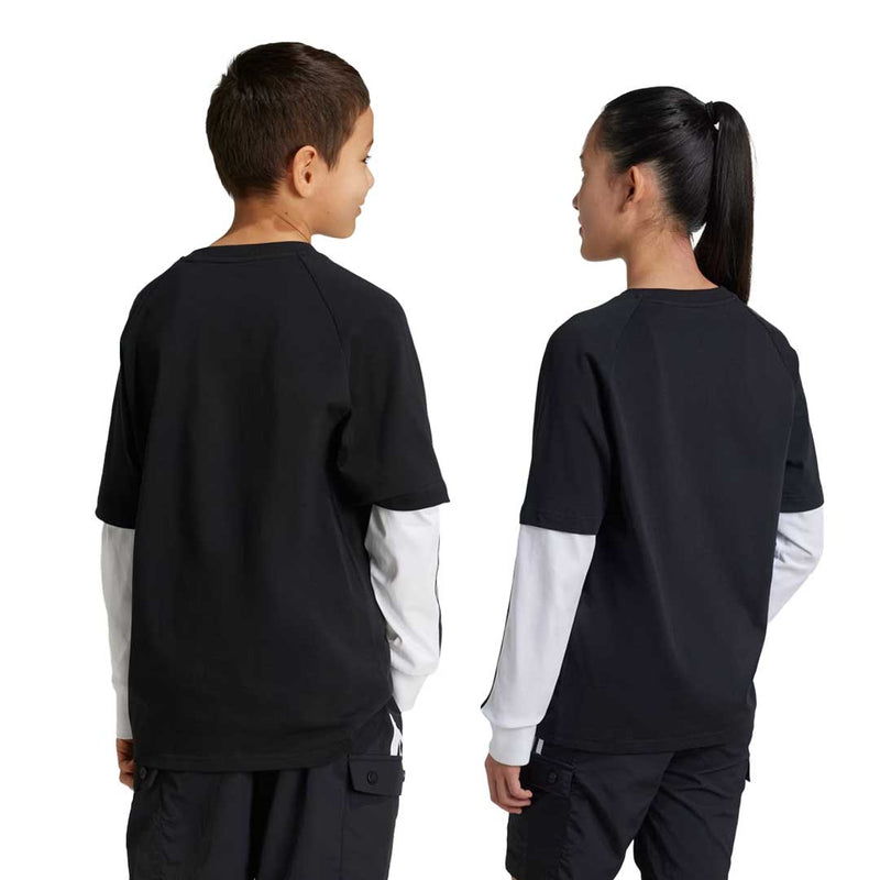 adidas - Kids' (Junior) Street Jam 2-in-1 Long Sleeve T-Shirt (IV7049)