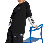 adidas - Kids' (Junior) Street Jam 2-in-1 Long Sleeve T-Shirt (IV7049)