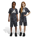 adidas - Short Train Essentials Aeroready imprimé intégral pour enfant (HR6409) 