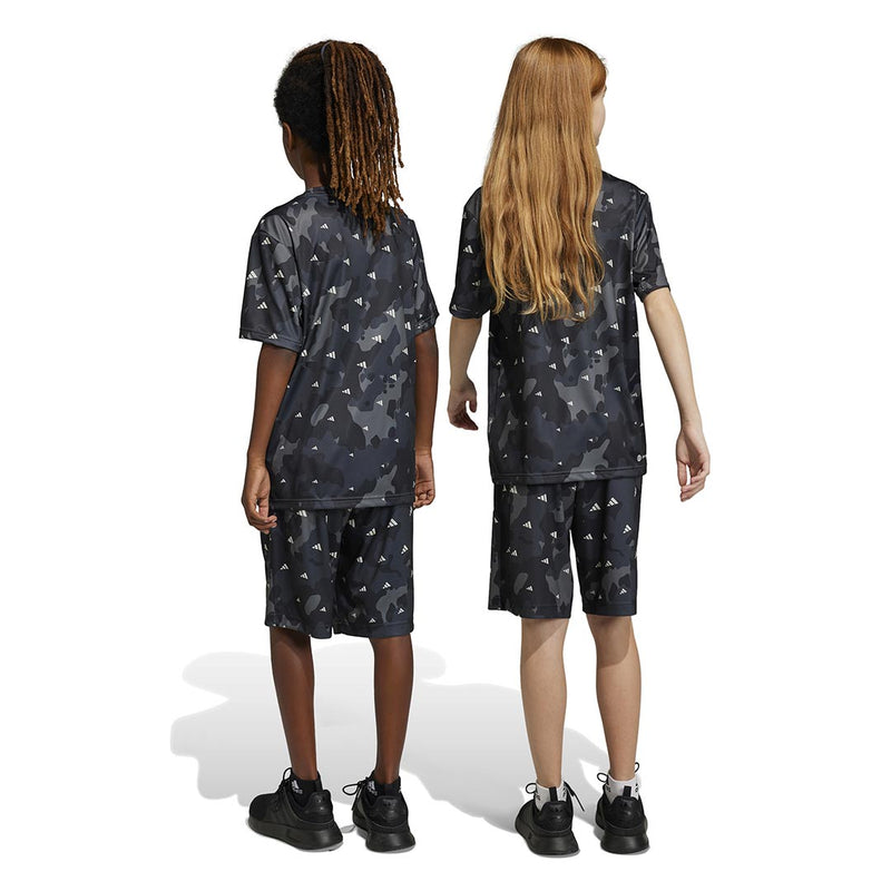 adidas - Short Train Essentials Aeroready imprimé intégral pour enfant (HR6409) 