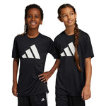adidas - T-shirt Train Essentials Aeroready avec logo pour enfant (IC5659)