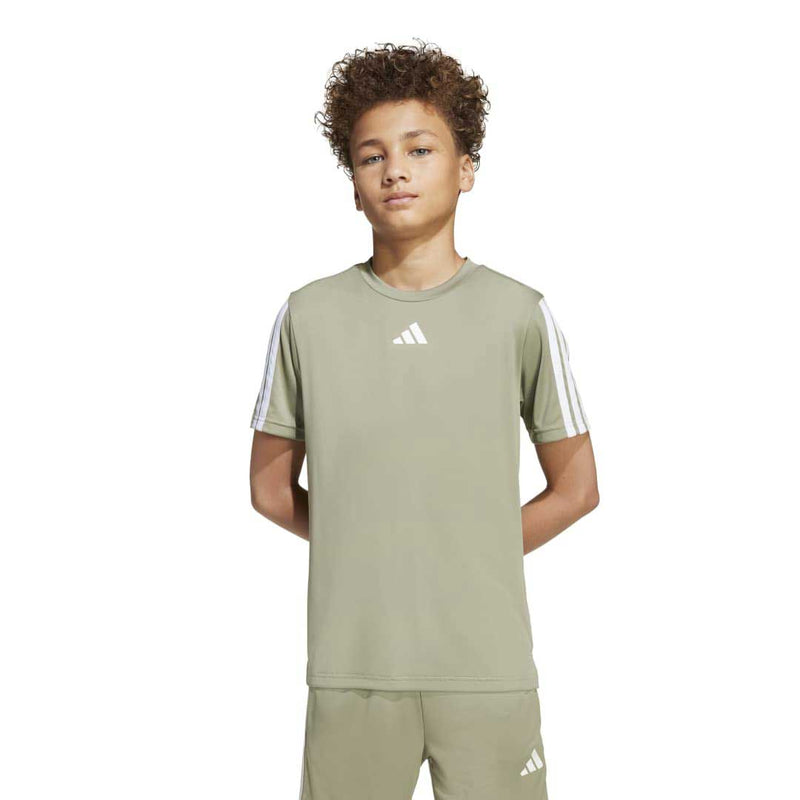 adidas - Kids' (Junior) Trefoil Essentials 3-Stripes T-Shirt (JW2528)