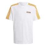 adidas - Kids' (Junior) White Logo Short Sleeve T-Shirt (IX5191)