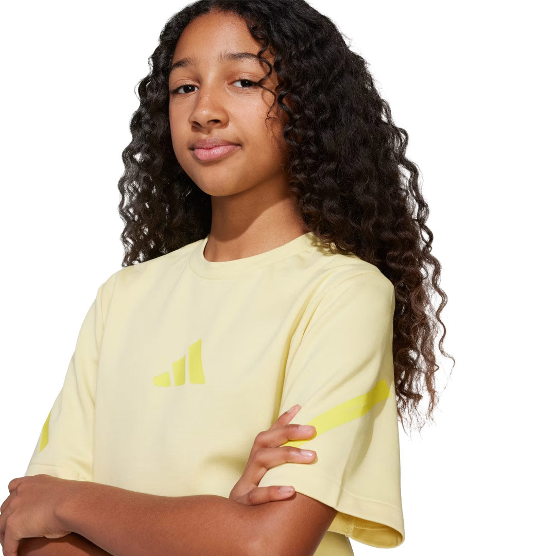 adidas - Kids' (Junior) Z.N.E. T-Shirt (JD0015) – SVP Sports