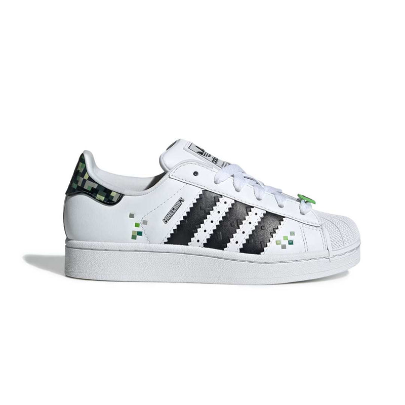 adidas - Kids' (Junior) adidas Superstar II x Minecraft Shoes (JQ8749)