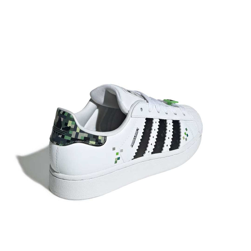 adidas - Kids' (Junior) adidas Superstar II x Minecraft Shoes (JQ8749)