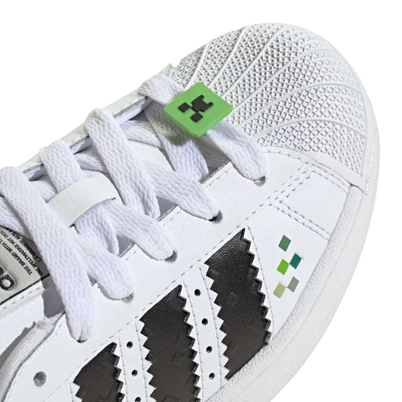 adidas - Kids' (Junior) adidas Superstar II x Minecraft Shoes (JQ8749)