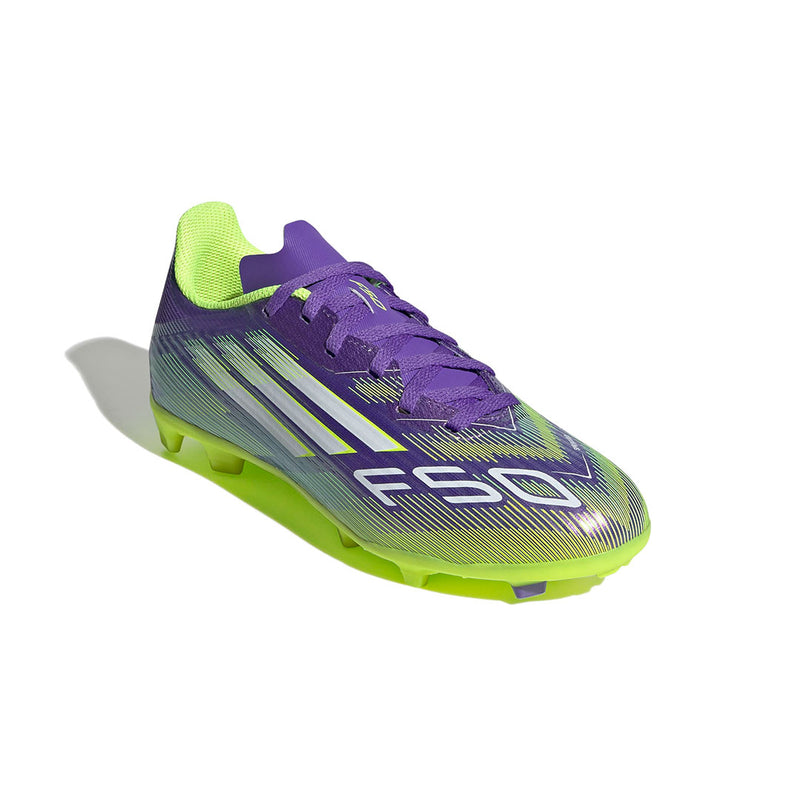 adidas - Kids' (Preschool & Junior) F50 League Firm/Multi Ground Soccer Cleats (JH7747)
