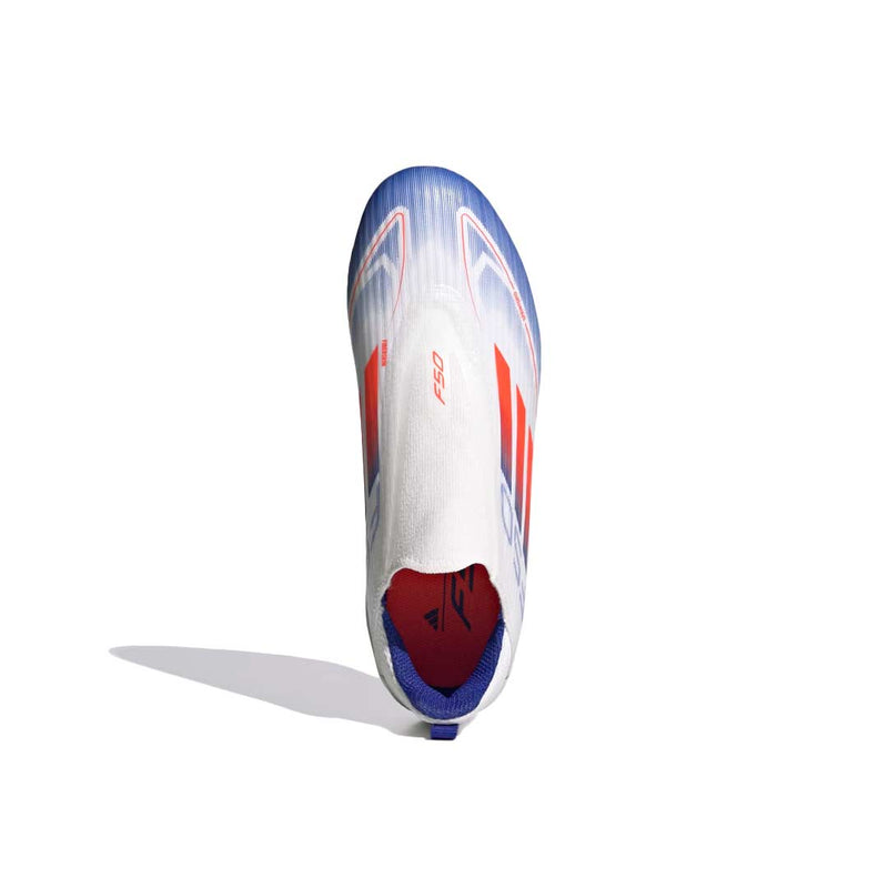 Adidas - Chaussures de football F50 League sans lacets pour enfants (préscolaire et junior) (IF1362)