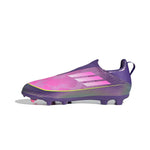 adidas - Kids' (Preschool & Junior) F50 League Laceless Firm/Multi Ground Soccer Cleats (JQ9752)
