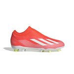 adidas - Kids' (Preschool & Junior) X Crazyfast League Laceless Firm Ground Cleats (IF0688)