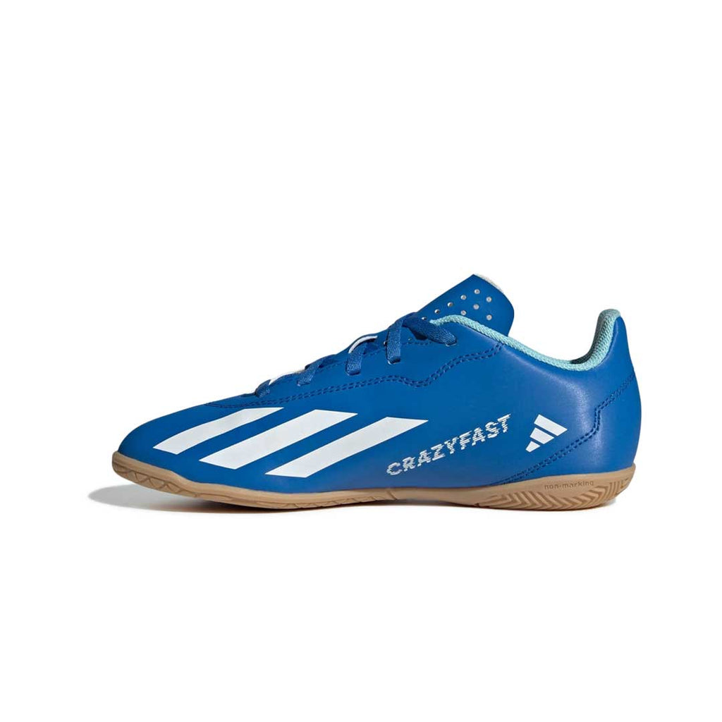 adidas - Kids' (Junior) adidas x Crazyfast.4 Indoor Socccer Shoes (IE4064)