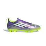 adidas - Kids' (Preschool) F50 League Laceless Firm/Multi Ground Cleats (JH7743)