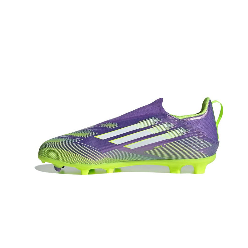 adidas - Kids' (Preschool) F50 League Laceless Firm/Multi Ground Cleats (JH7743)