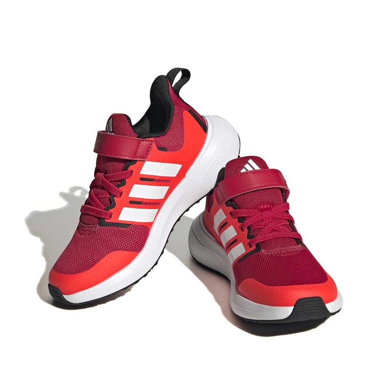 adidas - Chaussures à lacets élastiques FortaRun 2.0 pour enfants (préscolaire) (HP5445) 