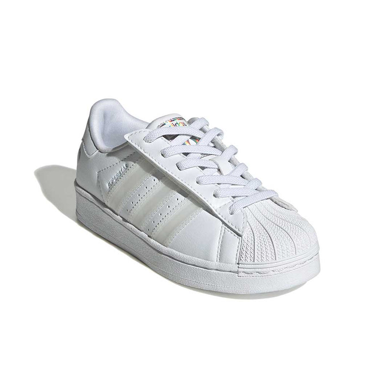 adidas - Kids' (Preschool) Superstar LED Lights Comfort Closure Elastic Lace Shoes (JQ6419)