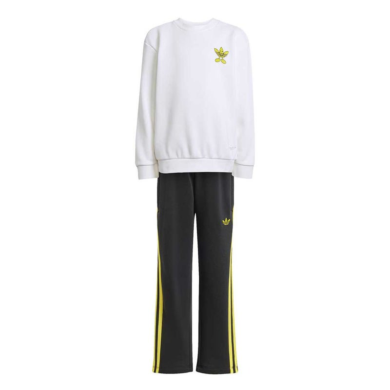 adidas - Kids' (Toddler & Junior) adidas Originals x Smiley World Crewneck & Jogger Set (JD0431)