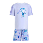 adidas - Kids' (Toddler & Junior) adidas x Disney Lilo & Stitch Shorts & T-Shirt Set (JD4558)