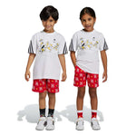 adidas - Kids' (Toddler & Junior) adidas x Disney Mickey Mouse T-Shirt & Shorts Set (HR9498)