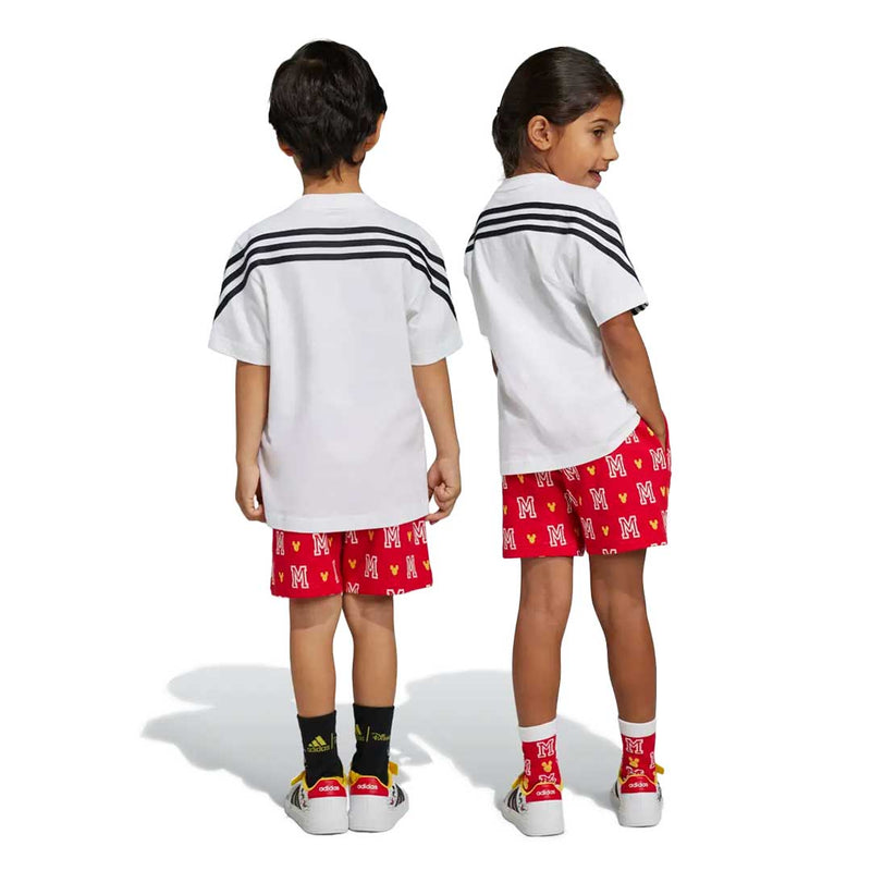 adidas - Kids' (Toddler & Junior) adidas x Disney Mickey Mouse T-Shirt & Shorts Set (HR9498)