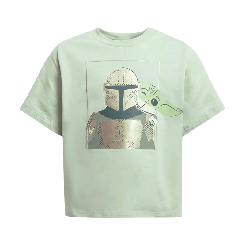 adidas - Kids' (Toddler & Junior) adidas x Disney Star Wars Mandalorian Shorts & T-Shirt Set (JF3648)