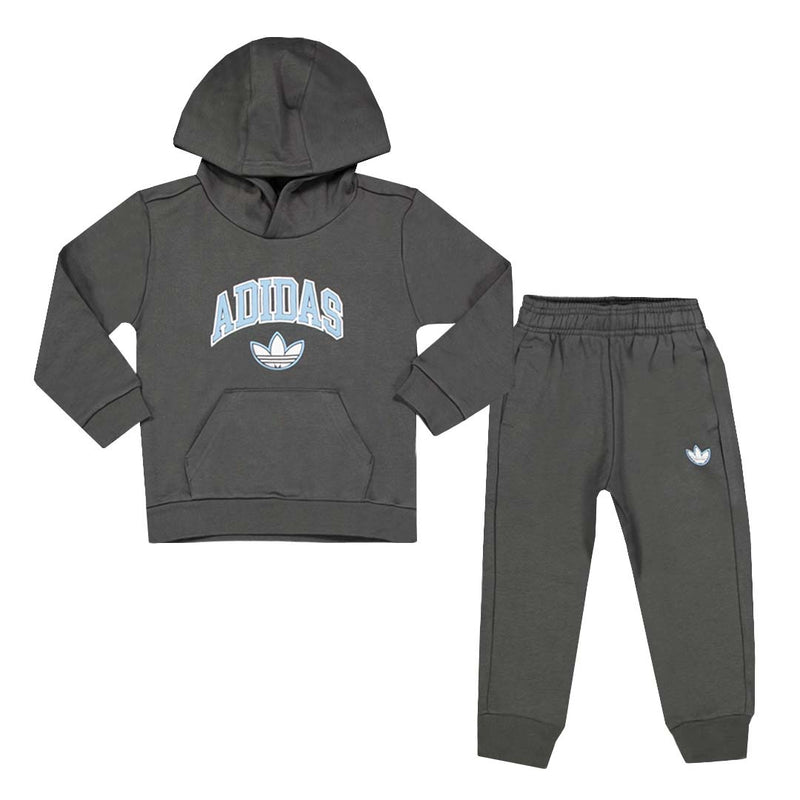 adidas - Kids' (Toddler & Junior) Hoodie and Pant Set (JM1290)