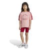 adidas - Girls' (Toddler) Graphic Cycling T-Shirt & Shorts Set (IY9529)