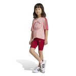 adidas - Girls' (Toddler) Graphic Cycling T-Shirt & Shorts Set (IY9529)