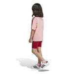 adidas - Girls' (Toddler) Graphic Cycling T-Shirt & Shorts Set (IY9529)