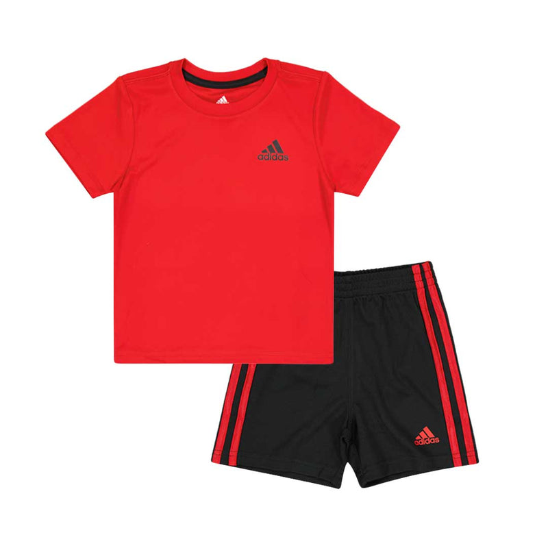 adidas - Kids' Logo T-Shirt & Shorts Set (GC3569)