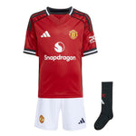 adidas - Kids' (Toddler) Manchester United 25/26 Home Mini Jersey Set (JP3019)