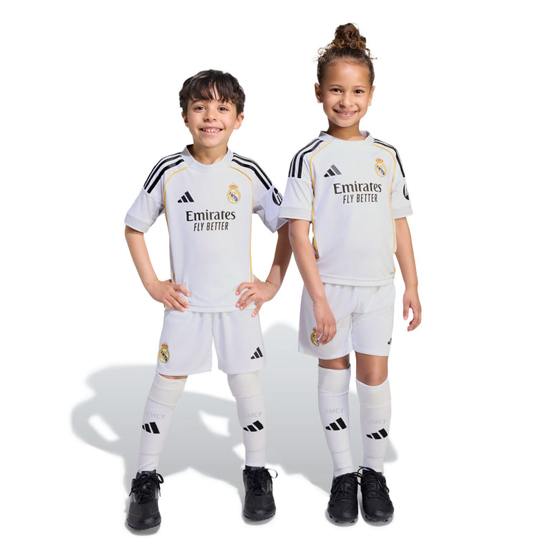 adidas - Kids' (Toddler) Real Madrid 25/26 Home Mini Kit (JN8870)