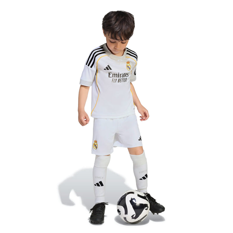 adidas - Kids' (Toddler) Real Madrid 25/26 Home Mini Kit (JN8870)